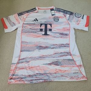Adidas Bayern Munich Away Soccer Team Jersey Men 2XL
